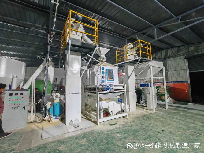全自动大型饲料生产线设备构成与功能